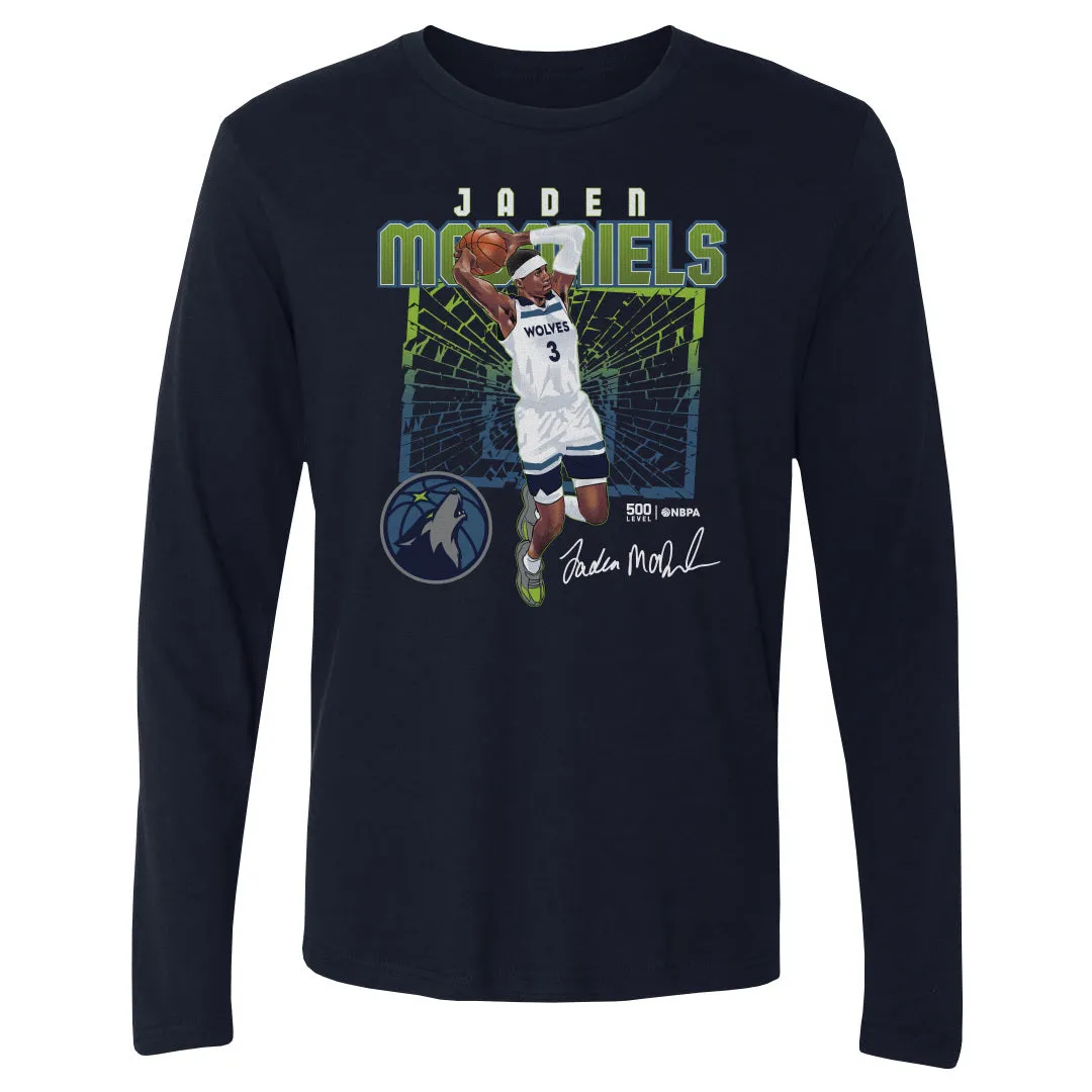 Jaden McDaniels Minnesota Timberwolves Shattered WHT sold by 500 Level product image thumbnail 2