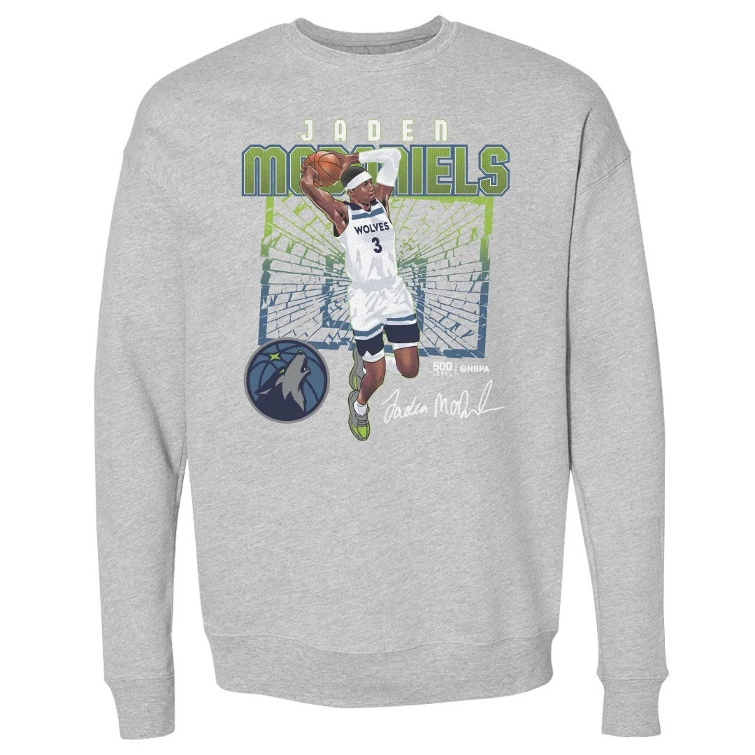 Jaden McDaniels Minnesota Timberwolves Shattered WHT sold by 500 Level product image thumbnail 2