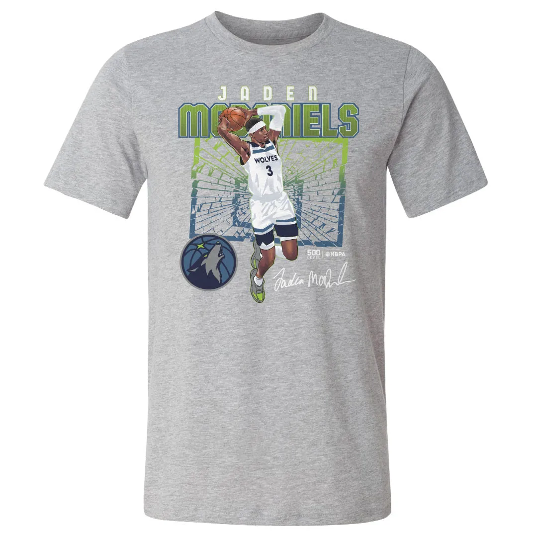 Jaden McDaniels Minnesota Timberwolves Shattered WHT sold by 500 Level product image thumbnail 2