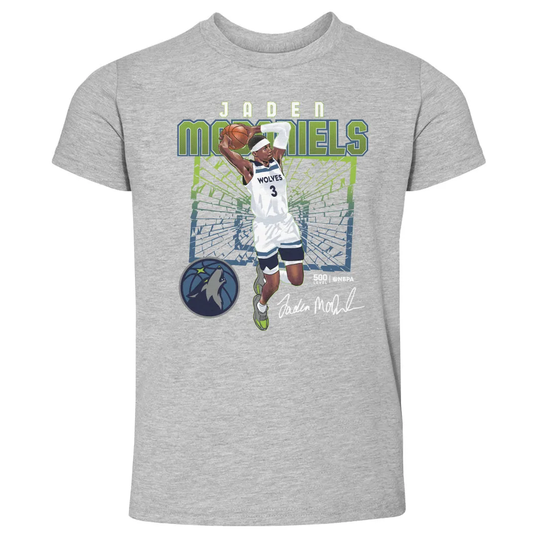 Jaden McDaniels Minnesota Timberwolves Shattered WHT sold by 500 Level product image thumbnail 2