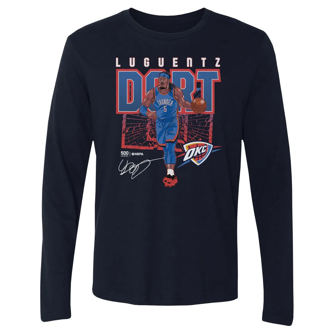 Luguentz Dort Oklahoma City Thunder Shattered WHT sold by 500 Level