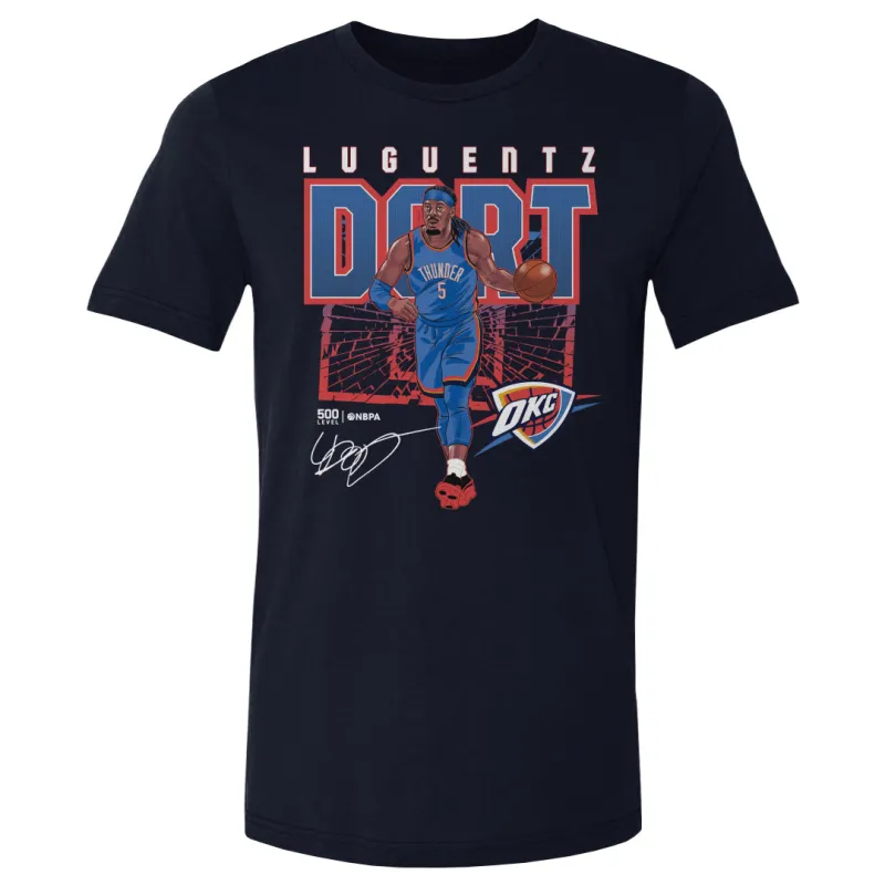 Luguentz Dort Oklahoma City Thunder Shattered WHT sold by 500 Level