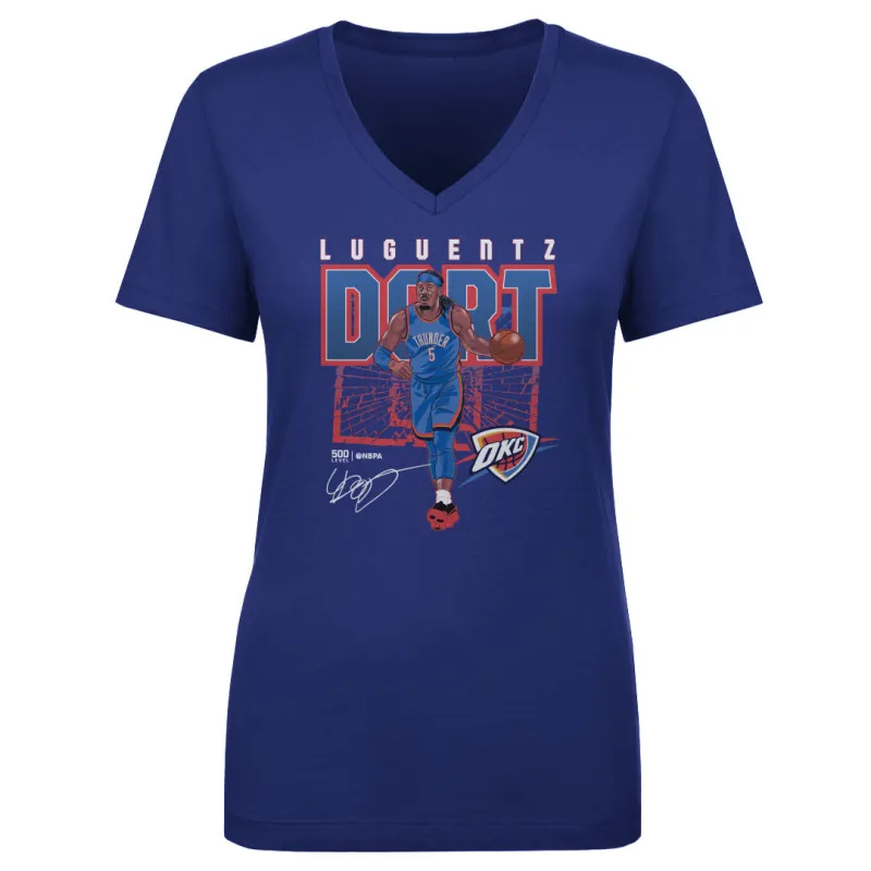 Luguentz Dort Oklahoma City Thunder Shattered WHT sold by 500 Level