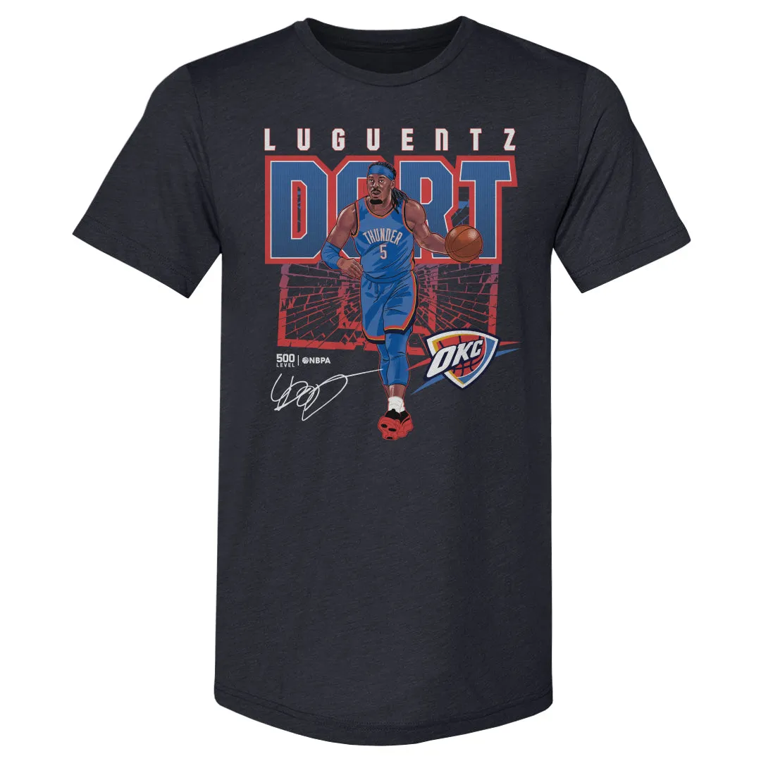 Luguentz Dort Oklahoma City Thunder Shattered WHT sold by 500 Level