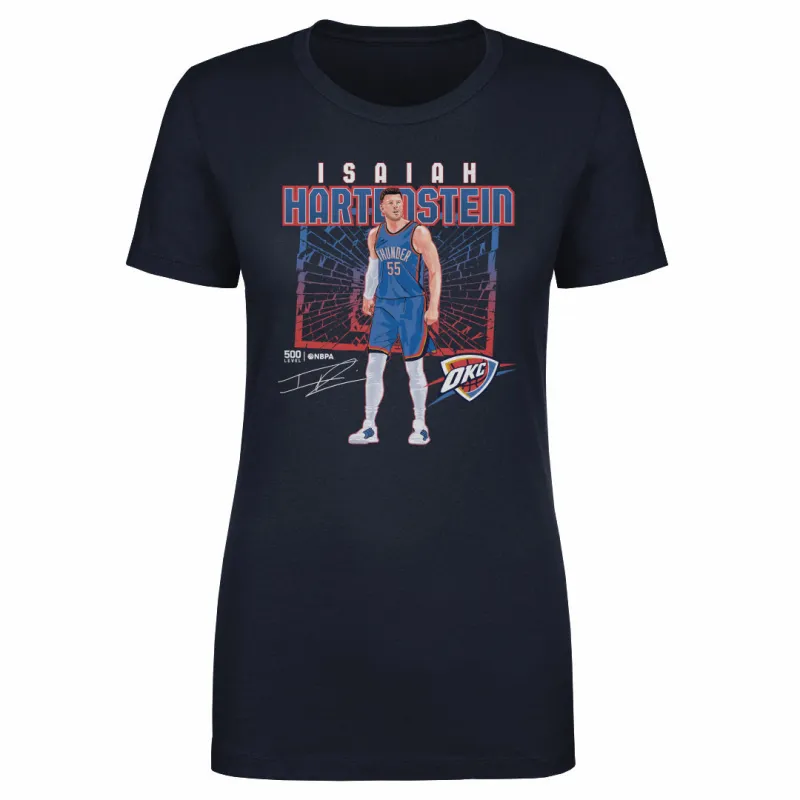 Isaiah Hartenstein Oklahoma City Thunder Shattered WHT sold by 500 Level