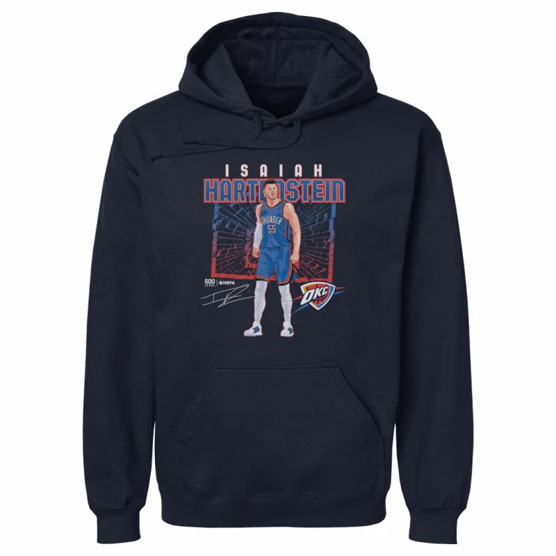 Isaiah Hartenstein Oklahoma City Thunder Shattered WHT sold by 500 Level