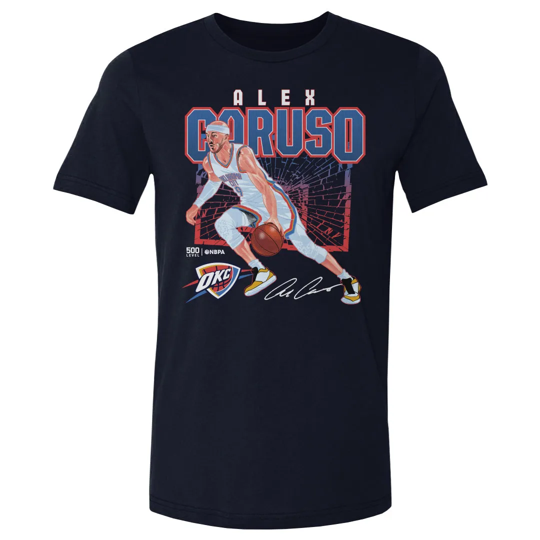Alex Caruso Oklahoma City Thunder Shattered WHT sold by 500 Level product image thumbnail 3