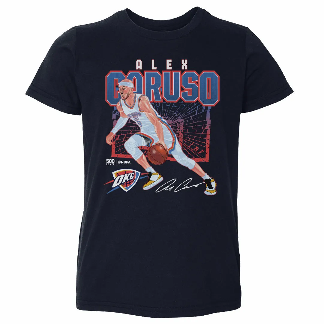 Alex Caruso Oklahoma City Thunder Shattered WHT sold by 500 Level product image thumbnail 2