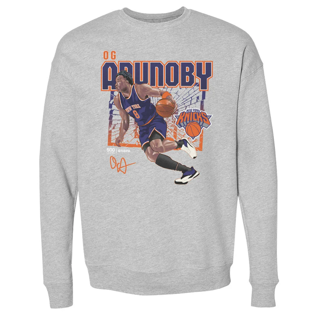 OG Anunoby New York Knicks Shattered WHT sold by 500 Level product image thumbnail 2