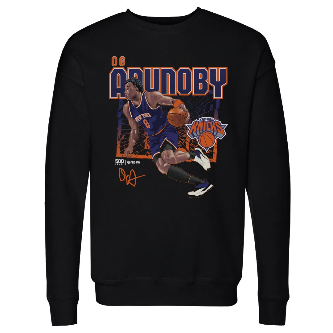 OG Anunoby New York Knicks Shattered WHT sold by 500 Level