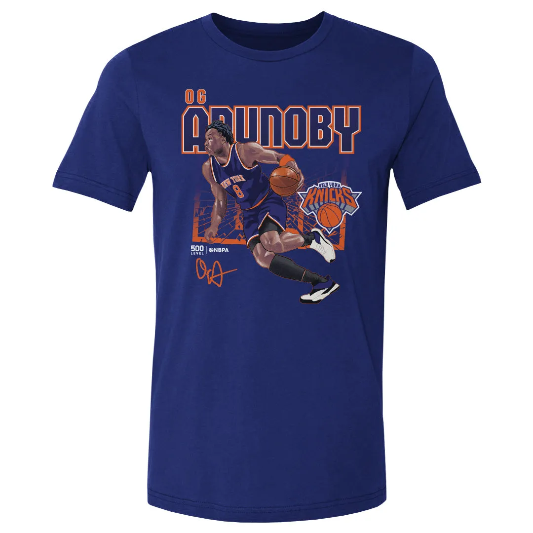 OG Anunoby New York Knicks Shattered WHT sold by 500 Level product image thumbnail 3