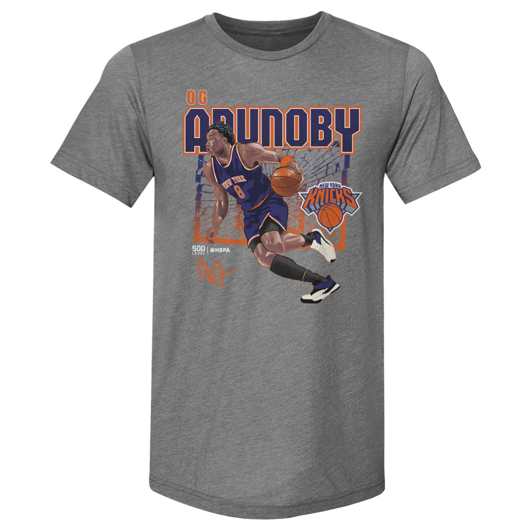 OG Anunoby New York Knicks Shattered WHT sold by 500 Level product image thumbnail 3