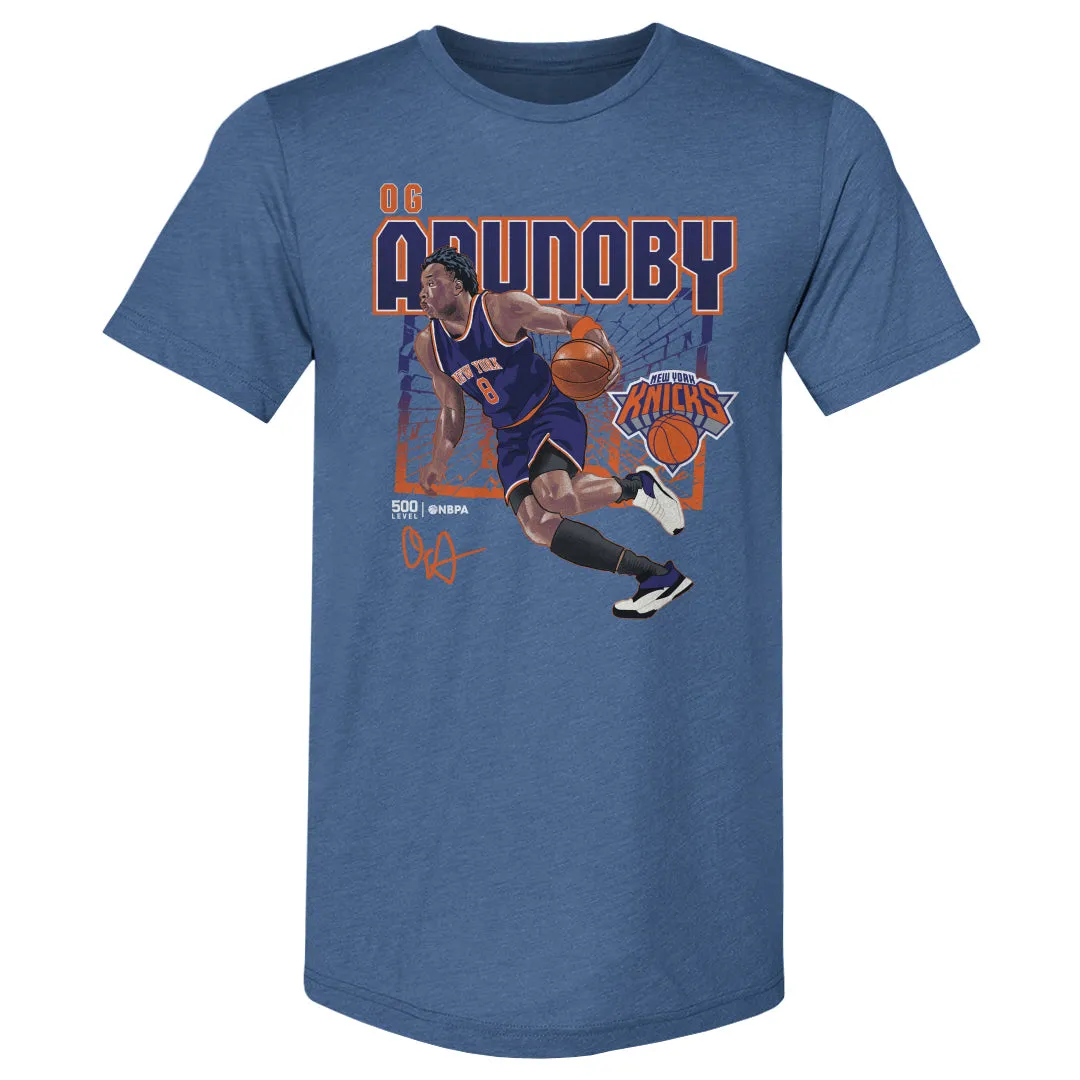 OG Anunoby New York Knicks Shattered WHT sold by 500 Level