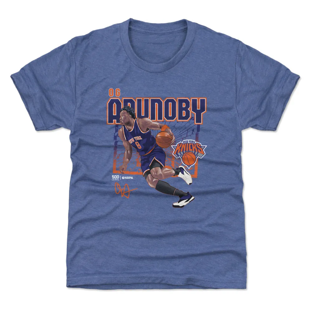 OG Anunoby New York Knicks Shattered WHT sold by 500 Level