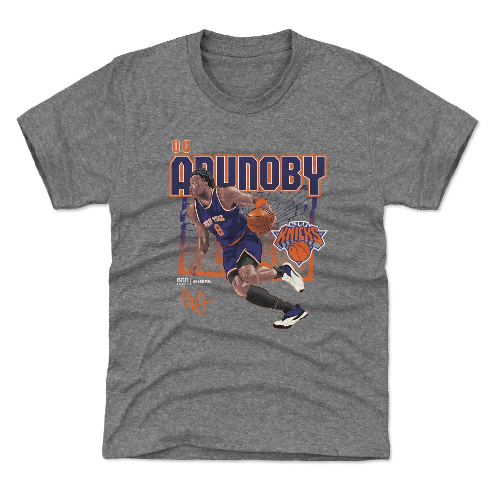 OG Anunoby New York Knicks Shattered WHT sold by 500 Level product image thumbnail 3