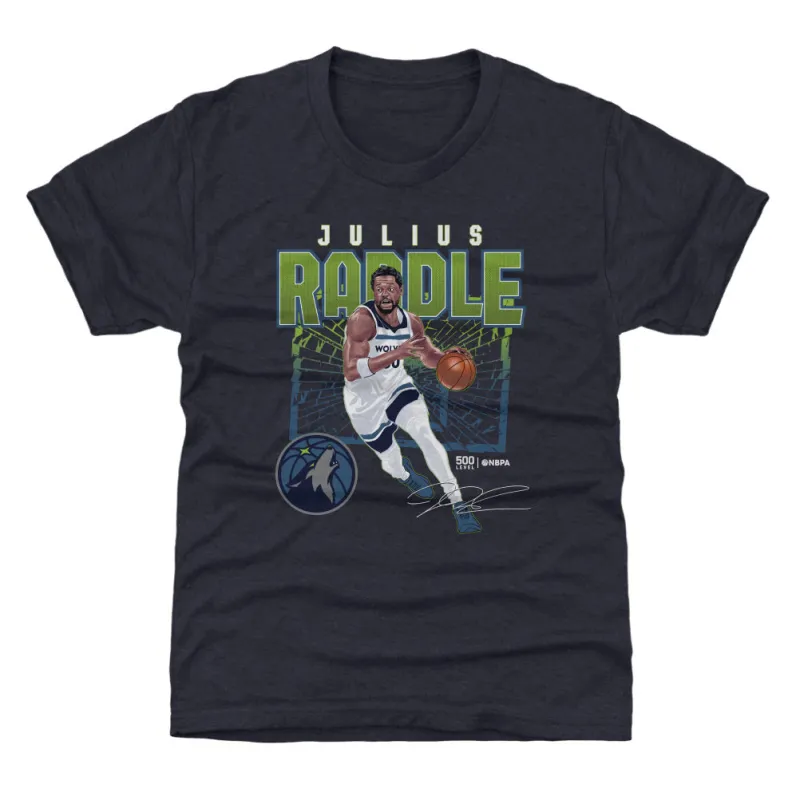 Julius Randle Minnesota Timberwolves Shattered WHT sold by 500 Level