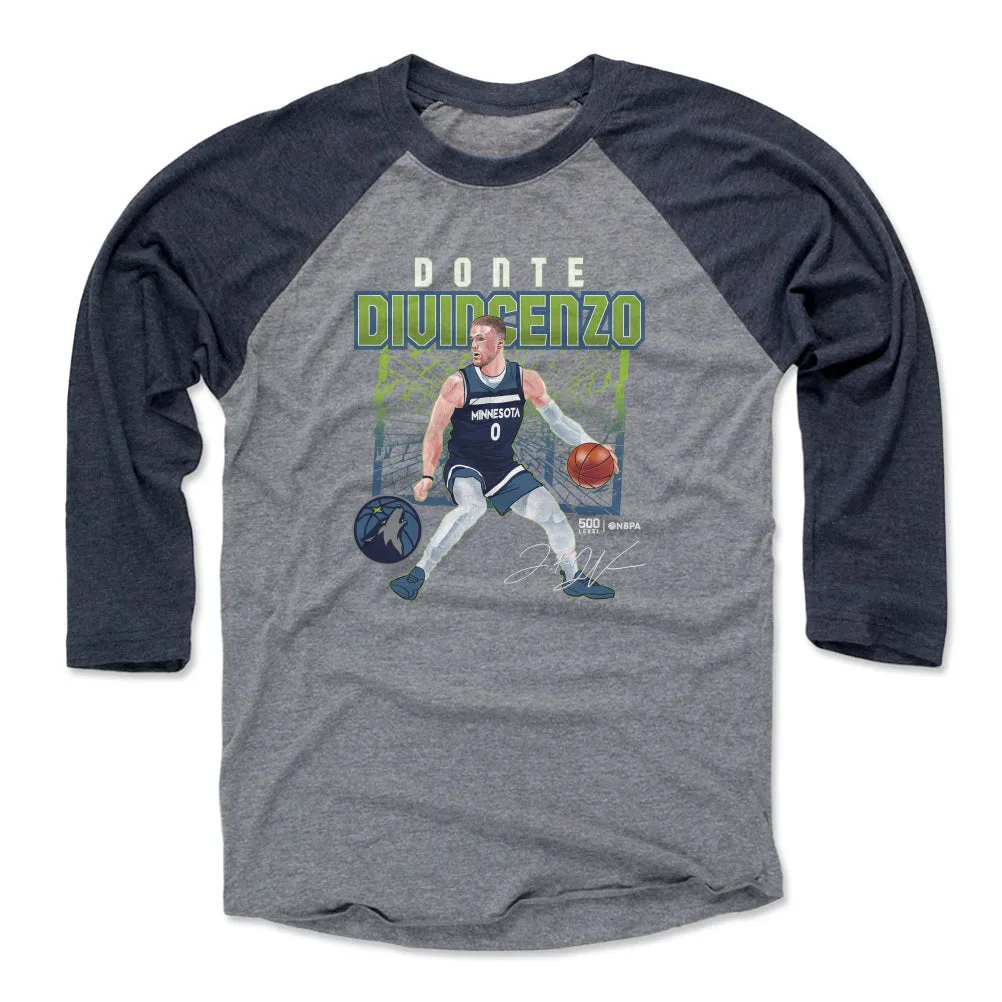 Donte Divincenzo Minnesota Timberwolves Shattered WHT sold by 500 Level