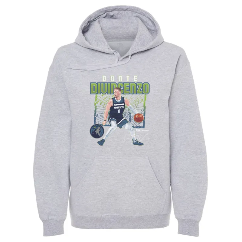 Donte Divincenzo Minnesota Timberwolves Shattered WHT sold by 500 Level