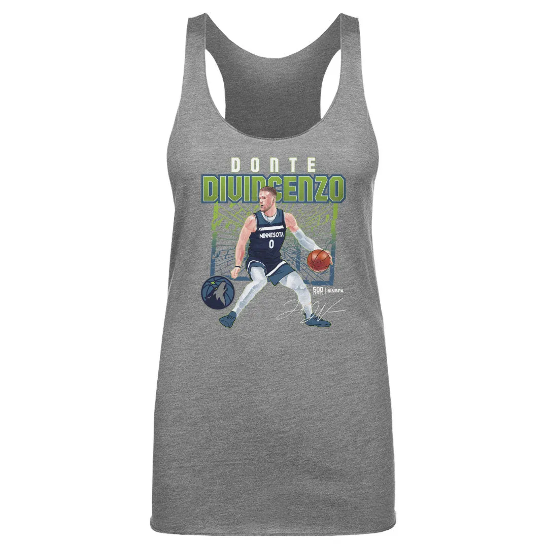 Donte Divincenzo Minnesota Timberwolves Shattered WHT sold by 500 Level