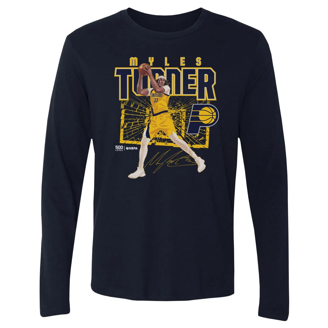 Myles Turner Indiana Pacers Shattered WHT sold by 500 Level product image thumbnail 2