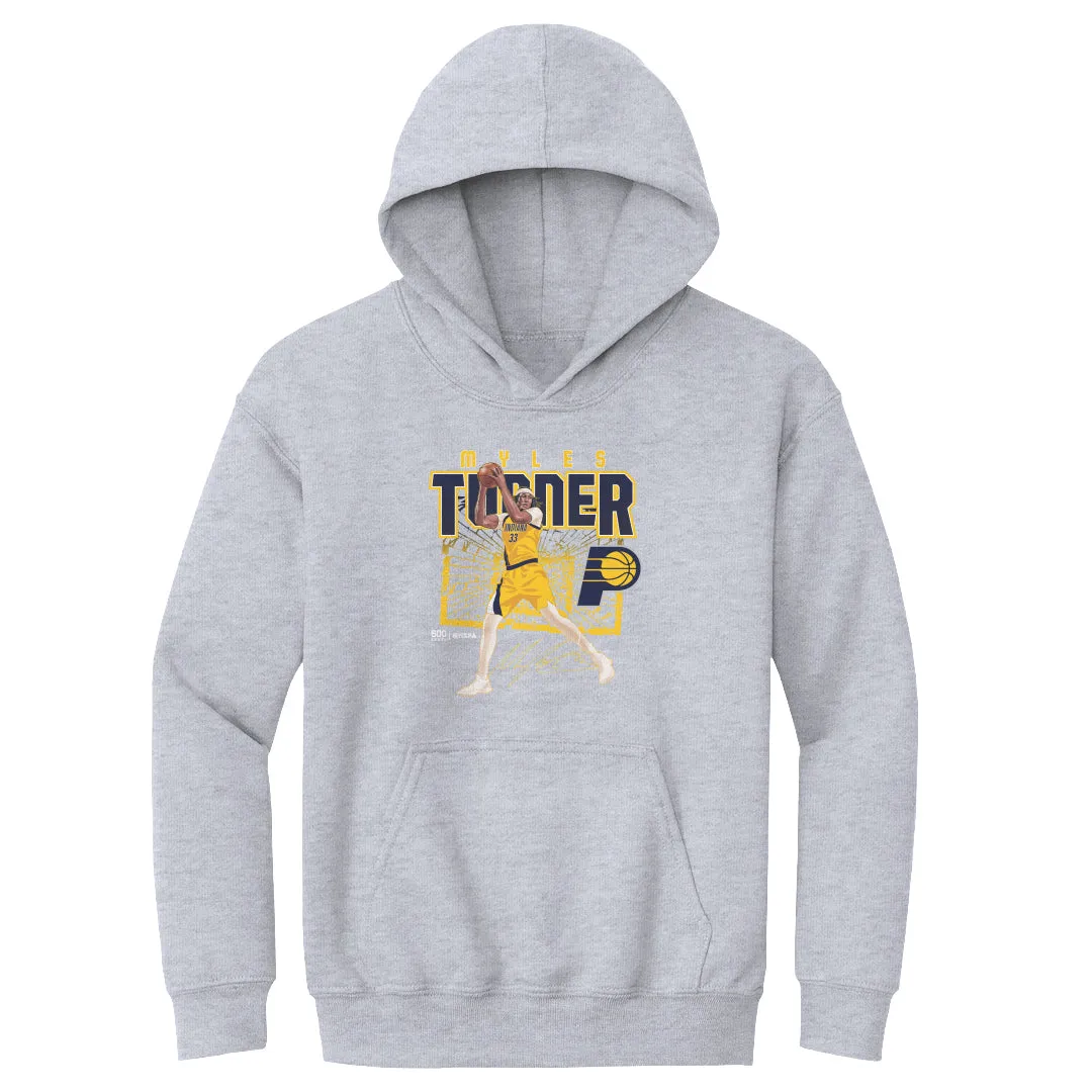 Myles Turner Indiana Pacers Shattered WHT sold by 500 Level