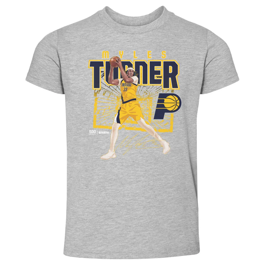 Myles Turner Indiana Pacers Shattered WHT sold by 500 Level product image thumbnail 2