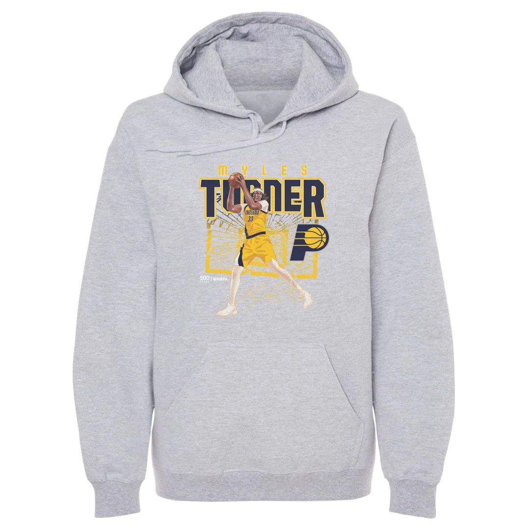 Myles Turner Indiana Pacers Shattered WHT sold by 500 Level