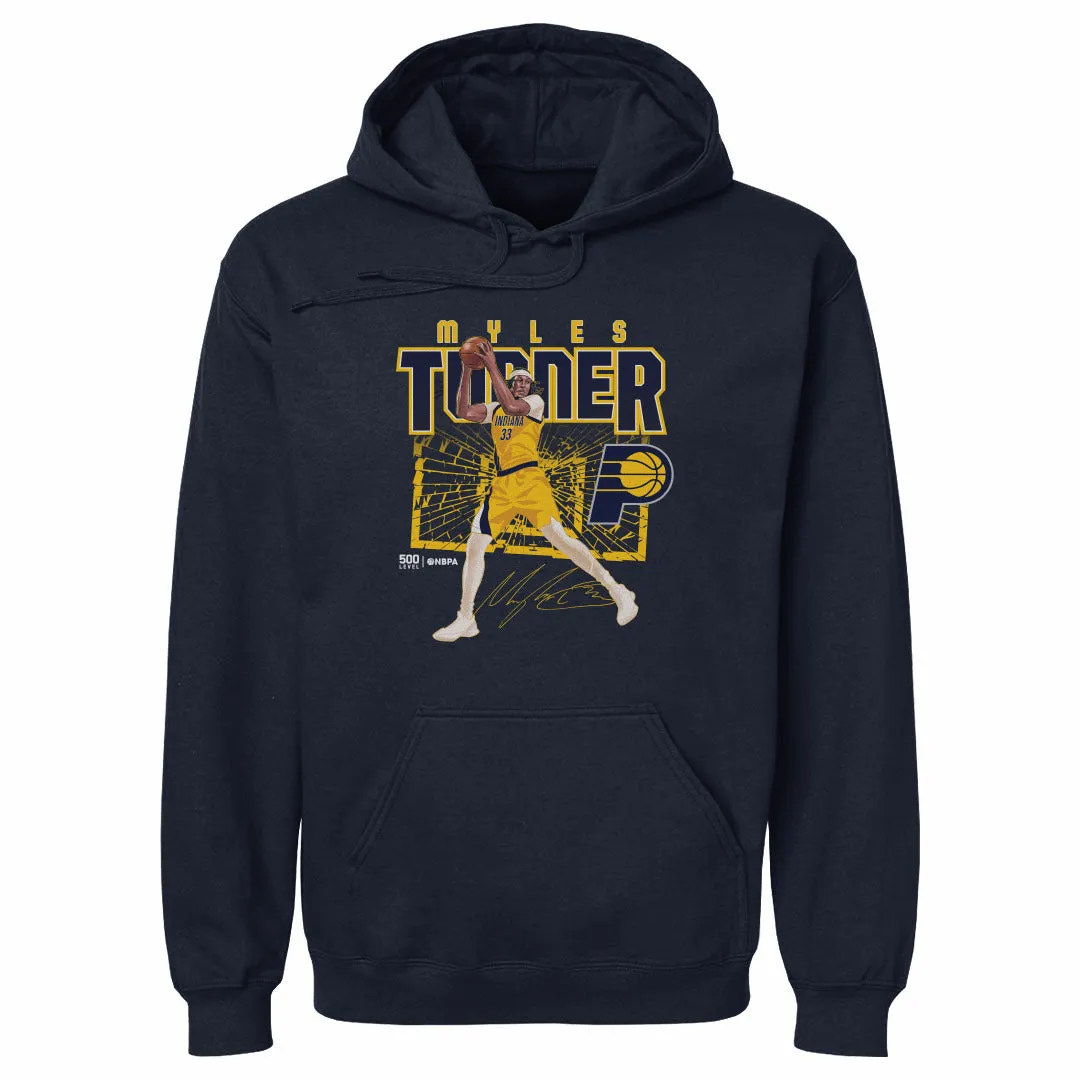Myles Turner Indiana Pacers Shattered WHT sold by 500 Level product image thumbnail 2