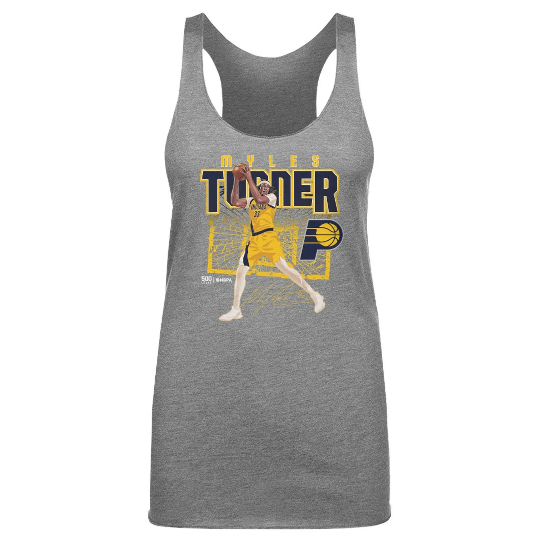 Myles Turner Indiana Pacers Shattered WHT sold by 500 Level product image thumbnail 2