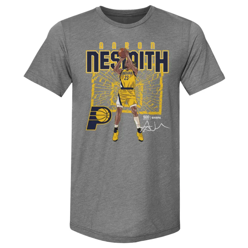 Aaron Nesmith Indiana Pacers Shattered WHT sold by 500 Level