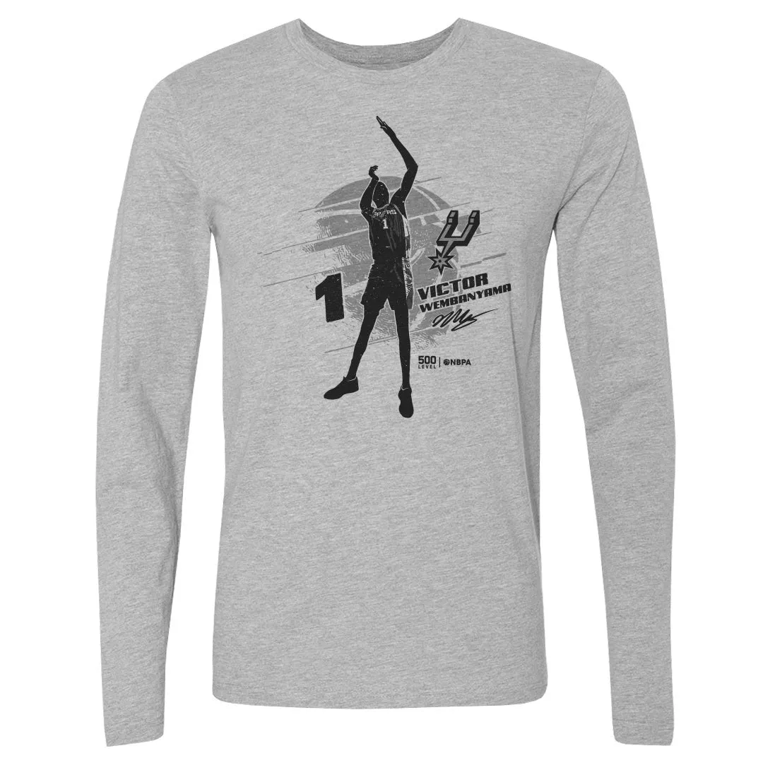 Victor Wembanyama San Antonio Spurs Silhouette sold by 500 Level product image thumbnail 2
