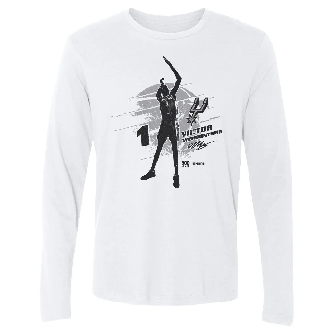 Victor Wembanyama San Antonio Spurs Silhouette sold by 500 Level