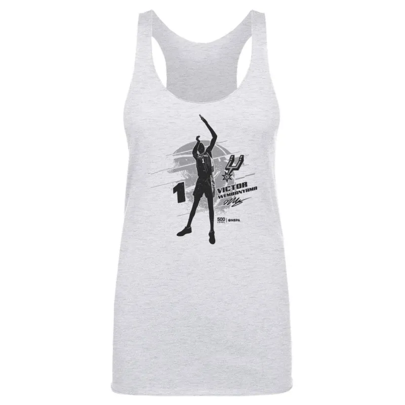 Victor Wembanyama San Antonio Spurs Silhouette sold by 500 Level