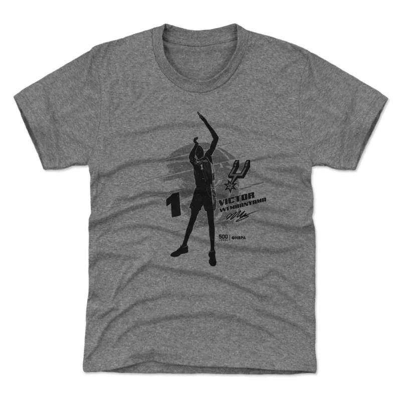 Victor Wembanyama San Antonio Spurs Silhouette sold by 500 Level