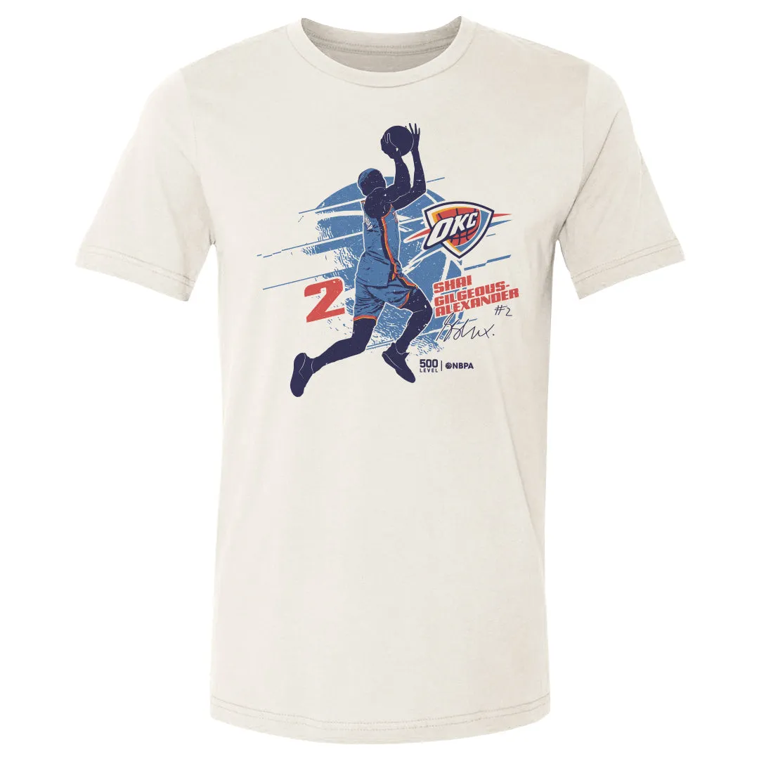 Shai Gilgeous-Alexander Oklahoma City Thunder Silhouette sold by 500 Level product image thumbnail 3