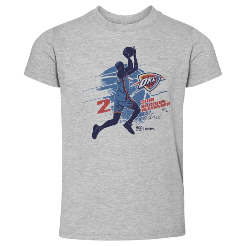 Shai Gilgeous-Alexander Oklahoma City Thunder Silhouette sold by 500 Level