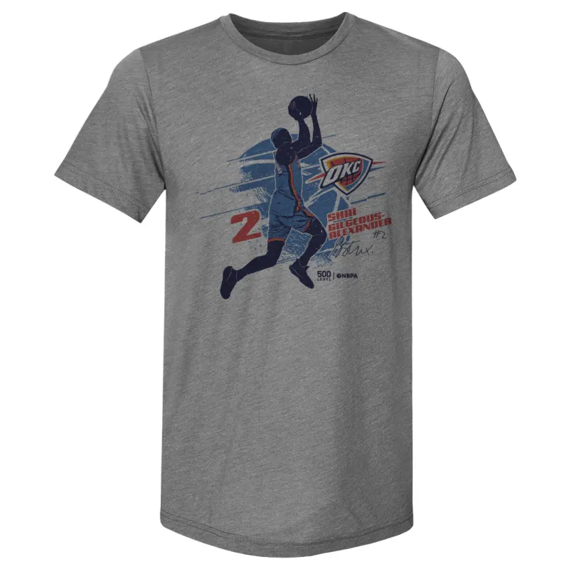 Shai Gilgeous-Alexander Oklahoma City Thunder Silhouette sold by 500 Level
