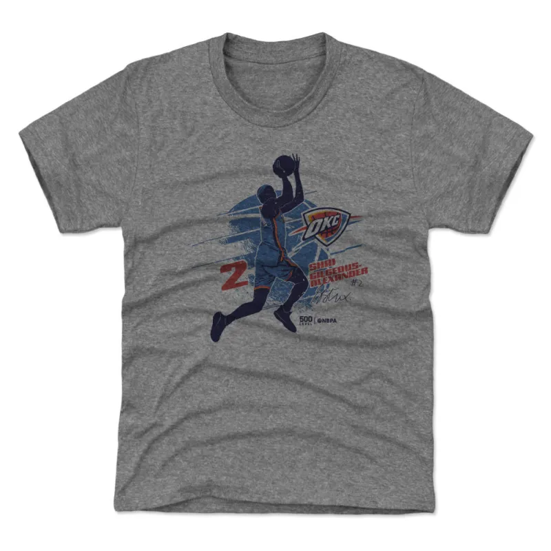 Shai Gilgeous-Alexander Oklahoma City Thunder Silhouette sold by 500 Level
