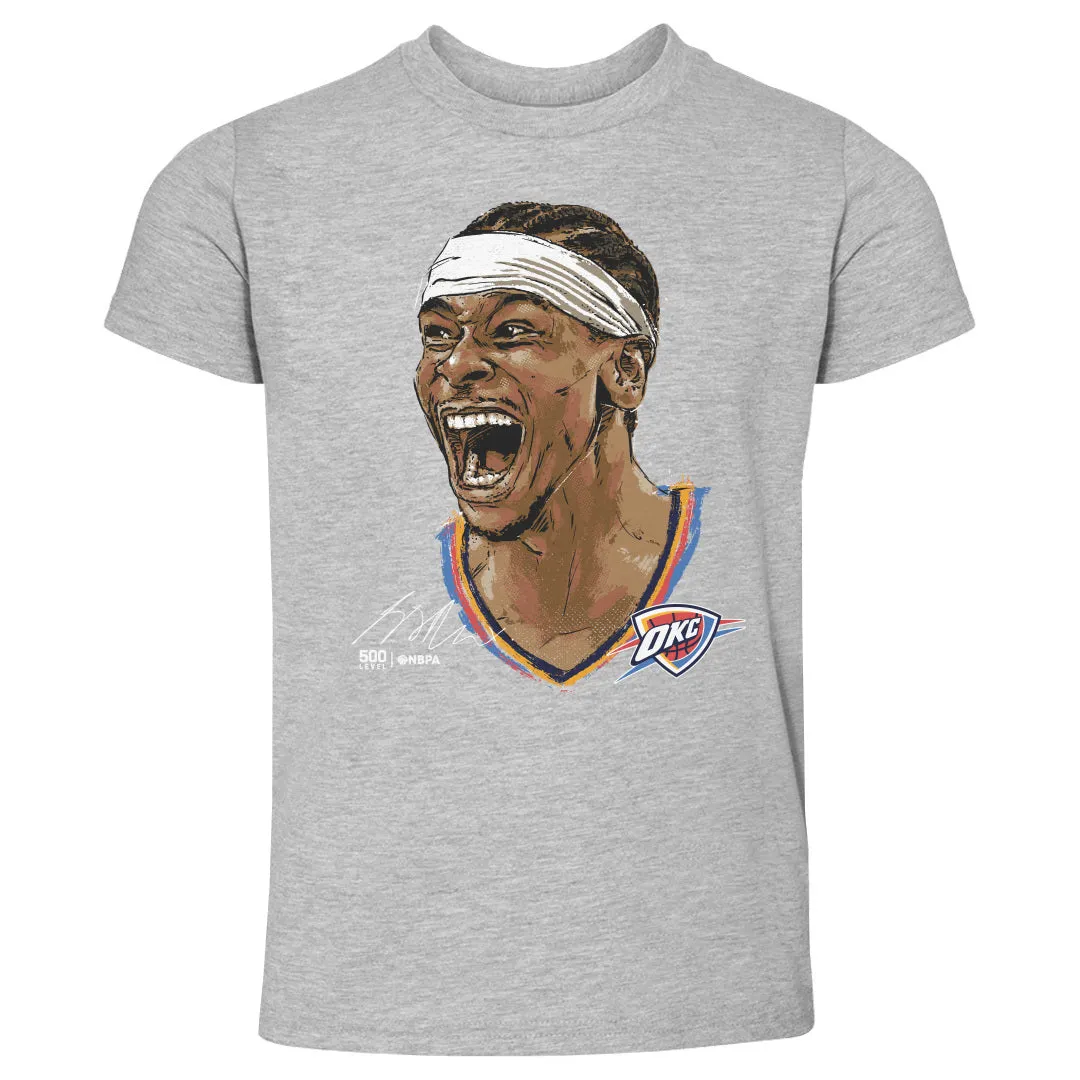 Shai Gilgeous-Alexander Oklahoma City Thunder Portrait WHT sold by 500 Level product image thumbnail 3