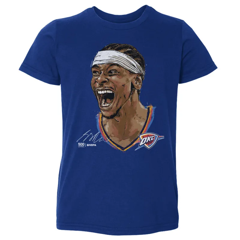 Shai Gilgeous-Alexander Oklahoma City Thunder Portrait WHT sold by 500 Level