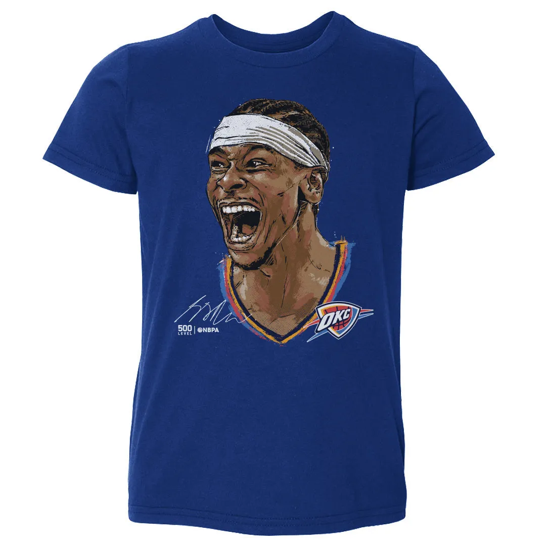 Shai Gilgeous-Alexander Oklahoma City Thunder Portrait WHT sold by 500 Level
