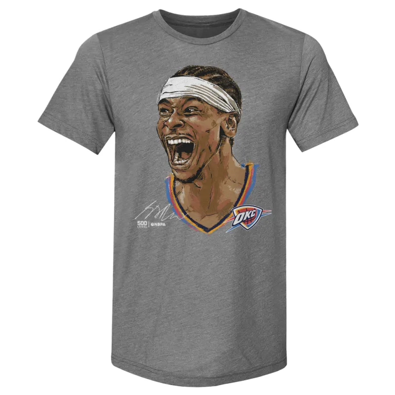Shai Gilgeous-Alexander Oklahoma City Thunder Portrait WHT sold by 500 Level