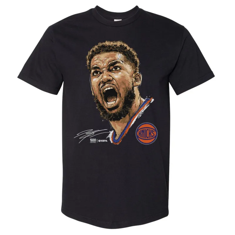 Karl-Anthony Towns New York Knicks Portrait WHT sold by 500 Level