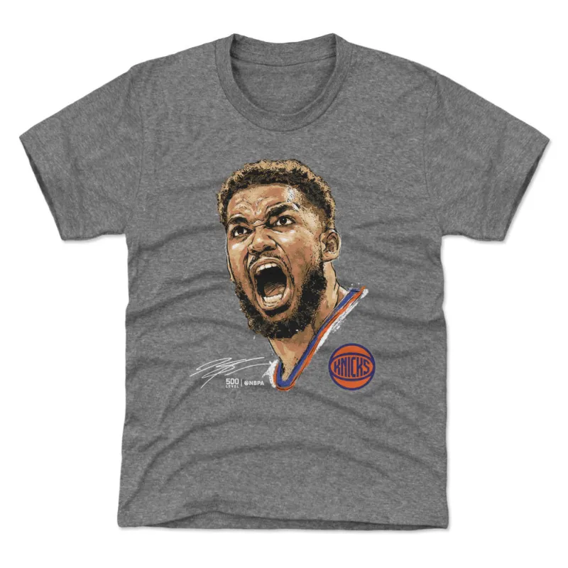 Karl-Anthony Towns New York Knicks Portrait WHT sold by 500 Level