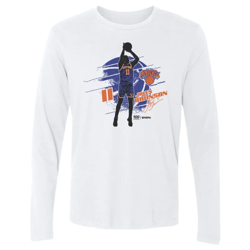 Jalen Brunson New York Knicks Silhouette sold by 500 Level
