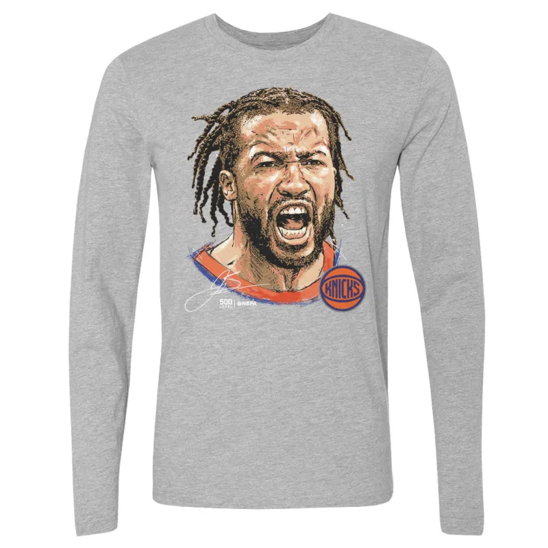 Jalen Brunson New York Knicks Portrait WHT sold by 500 Level