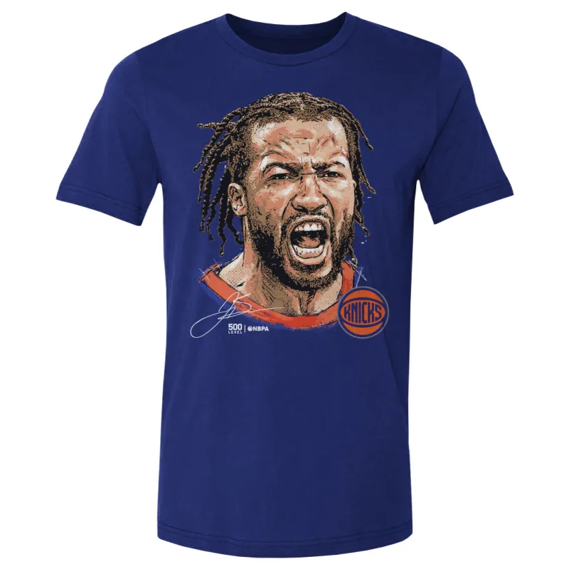 Jalen Brunson New York Knicks Portrait WHT sold by 500 Level