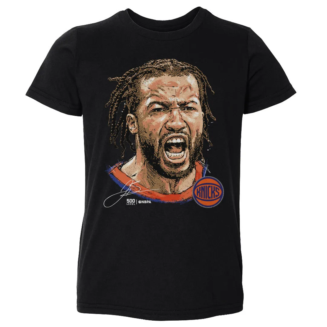 Jalen Brunson New York Knicks Portrait WHT sold by 500 Level