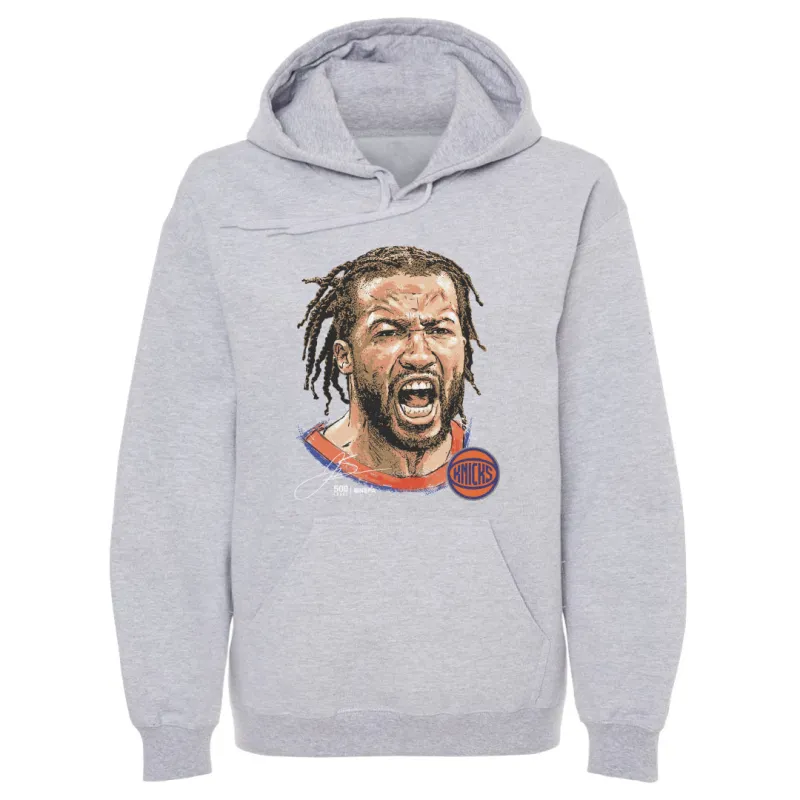 Jalen Brunson New York Knicks Portrait WHT sold by 500 Level