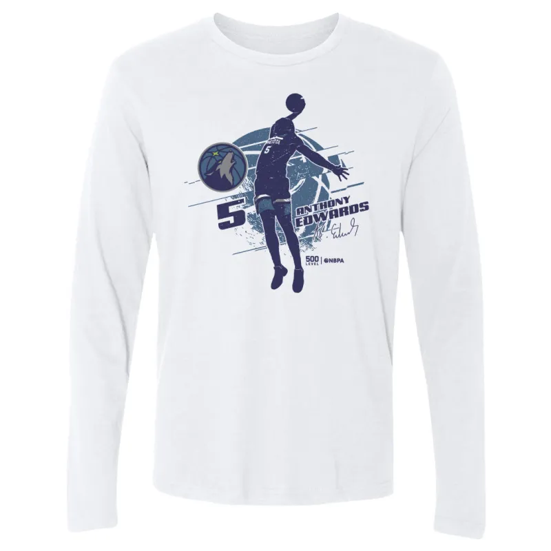 Anthony Edwards Minnesota Timberwolves Silhouette sold by 500 Level